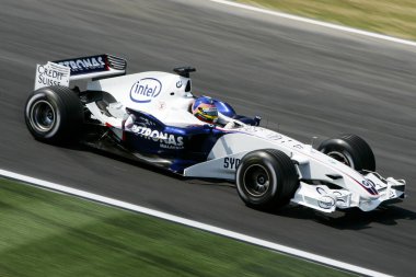 IMOLA, İtalya - 21. / 23RD Nisan 2006: F1 Dünya Şampiyonası. San Marino Grand Prix, Jaques Villeneuve, Kanada, BMW
