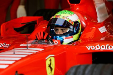 IMOLA, İtalya - 21. / 23RD Nisan 2006: F1 Dünya Şampiyonası. San Marino Grand Prix, Felipe Sahip, Brezilya, Ferrari