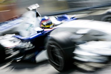 IMOLA, İtalya - 21. / 23RD Nisan 2006: F1 Dünya Şampiyonası. San Marino Grand Prix, Jaques Villenneuve, Kanada, BMW