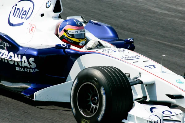 Imola イタリア 21St 23Rdエイプリル2006 F1世界選手権 サンマリノのグランプリ Juaques Villeneuve カナダ Bmw — ストック写真