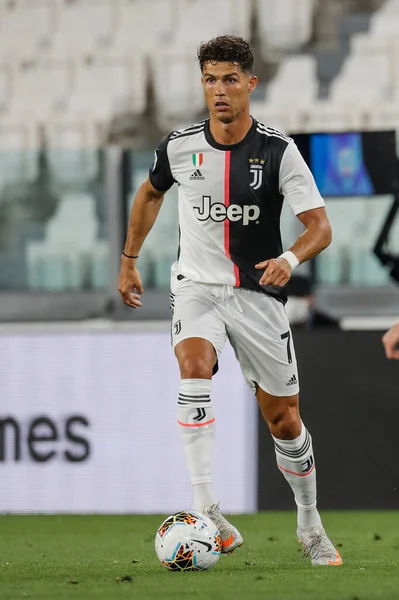 意大利 2020年7月20日 意大利A足球锦标赛 Juventus Lazio Cristiano Ronaldo Juventus — 图库照片