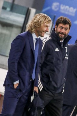 Pavel Nedved ve Andrea Agnelli, Juventus.
