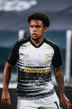 Weston Mckennie, Juventus, ısınma sırasında..