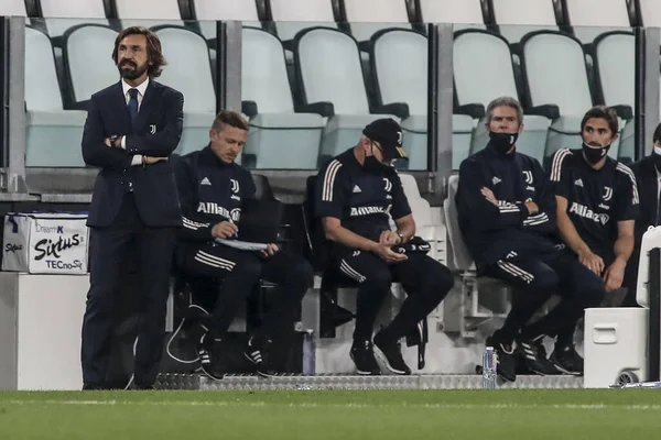 Andrea Pirlo Trener Juventus — Zdjęcie stockowe