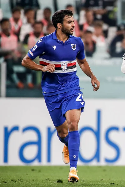 Leris Mehdi Sampdoria Během Zápasu — Stock fotografie