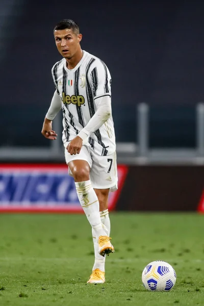 Cristiano Ronaldo Juventus Tijdens Wedstrijd — Stockfoto