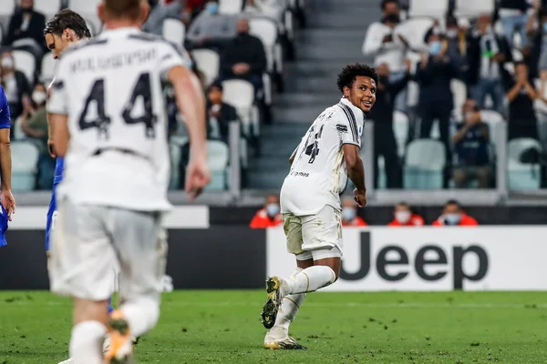 Weston Mckenny Juventus Celebrando Gol — Foto de Stock