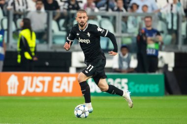 Torino, İtalya. 16 Eylül 2025. Allianz Juventus Stadyumu. UEFA Şampiyonlar Ligi 2025-26. Juventus, Borussia Dortmund 'a karşı. 4-4. Edon Zhegrova, Juventus.