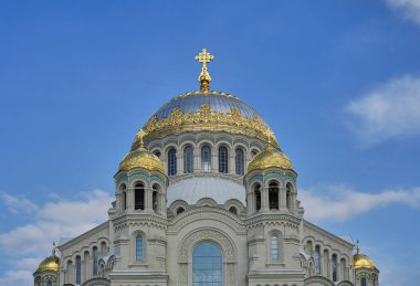Kronstadt 'taki deniz katedrali.