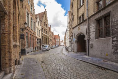 Street in Bruges (Belçika)