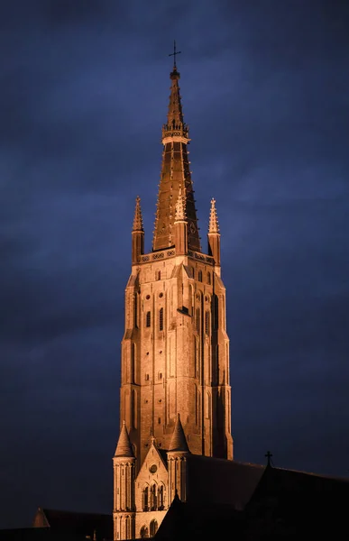 Church of our Lady, Bruges (Belgium — Stock Photo, Image