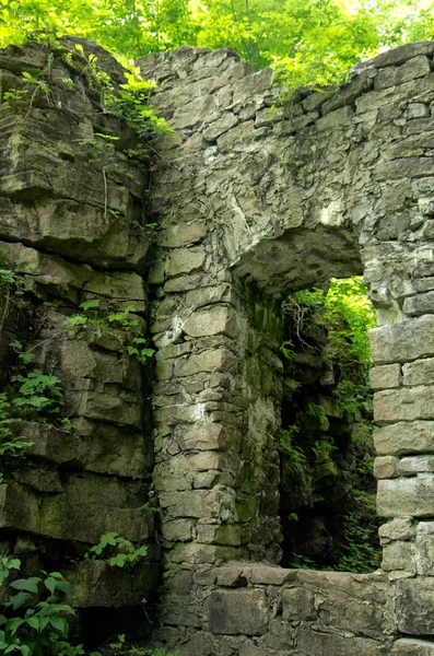 Old Stone Doorway Ruins Stock Photo