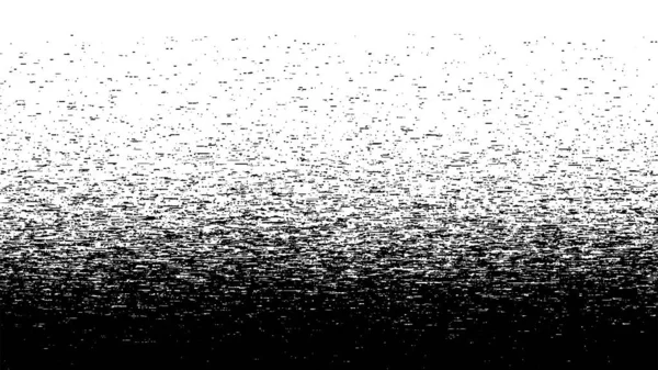 Fond Scintillant Effet Bruit Abstrait Texture Noire Sur Fond Blanc — Image vectorielle