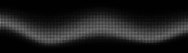 Půltónové Pozadí Pozadí Přecházející Retro Tečky Abstraktní Textura Černými Částicemi — Stockový vektor