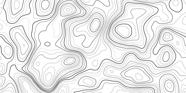 Beyaz arkaplanda topografik harita. Vektör ızgara haritası.