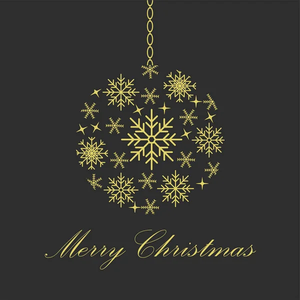 Koyu arkaplandaki altın doğrusal kar taneleri. Kış. Yeni Yıl