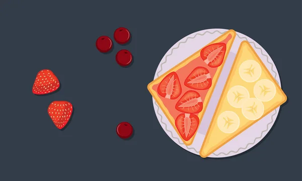 Beyaz masa arkaplanında üçgen sandviçlerle öğle yemeği.