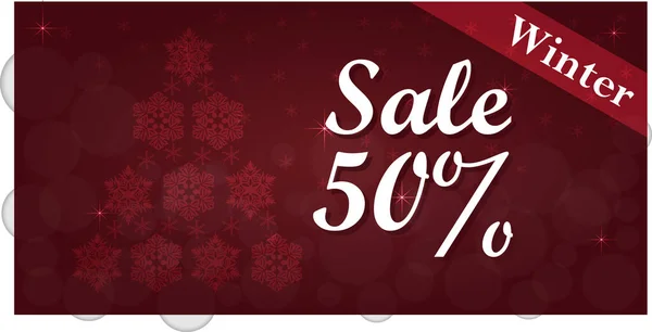 Kış indirimli pankartlar. Kış indirimi