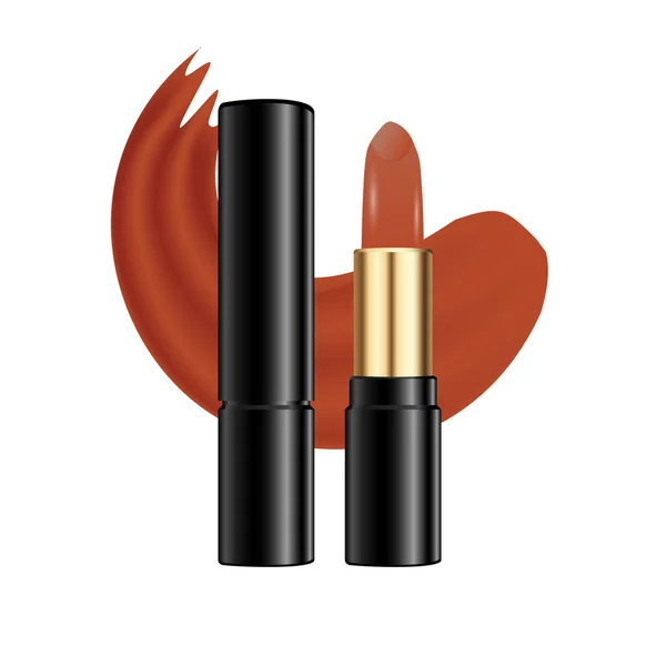 Ruj izi. Rujla kaplanmış ruj lekeleri. Üç Boyut