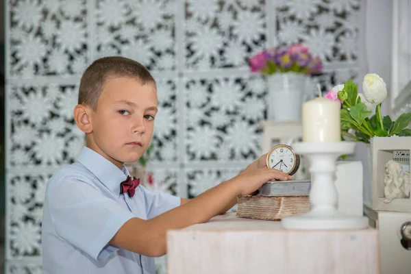 深刻な不幸な少年8 10歳 — ストック写真