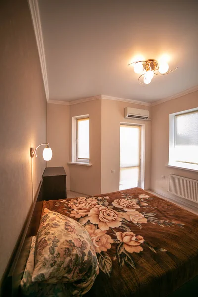 Rusia Moscú Apartamento Habitación Interior Decoración Reparación Estándar Albergue Antigua — Foto de Stock