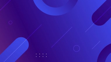 Soyut, modern, akışkan geometrik model arka planı. Asgari renk soyut gradyan pankart şablonu. Modern vektör dalgası şekil çizimi