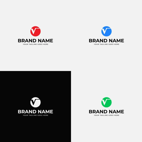 Absztrakt Modern Line Art Style Letter Logo Design Inspiráció Creative — Stock Vector