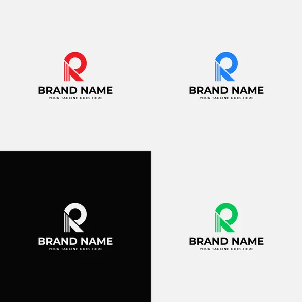 Trendy Creative Modern Letter Logo Design Vector Template Design Ícone —  Vetores de Stock