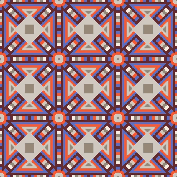 Sömlöst Geometriskt Mönster Abstrakt Texturdesign Kan Användas För Bakgrunder Motiv — Stock vektor