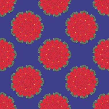 Kusursuz çiçek deseni. Soyut doku tasarımları arka planlar, motifler, tekstil, duvar kağıtları, kumaşlar, hediye ambalajları, şablonlar için kullanılabilir. Albüm için tasarım kağıdı. Vektör.