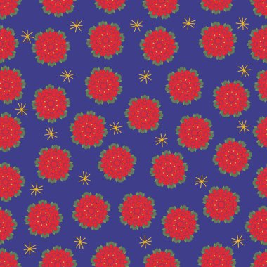 Kusursuz çiçek deseni. Soyut doku tasarımları arka planlar, motifler, tekstil, duvar kağıtları, kumaşlar, hediye ambalajları, şablonlar için kullanılabilir. Albüm için tasarım kağıdı. Vektör.