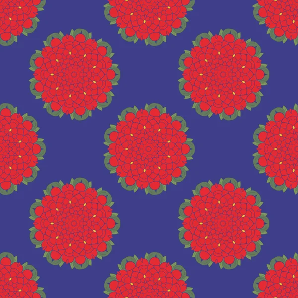 Nahtloses Blumenmuster Abstrakte Texturdesigns Können Für Hintergründe Motive Textilien Tapeten — Stockvektor