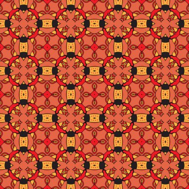 Dekoratif, desensiz desenler, güzel doku tasarımları, arka planlar, motifler, ev tekstili, duvar kağıtları, kumaşlar, hediye ambalajları, şablonlar için kullanılabilir. Albüm için tasarım kağıdı. Vektör.