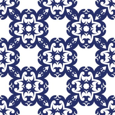 Geometrik şekilli dekoratif, pürüzsüz desen. Süs. Soyut doku tasarımları arka planlar, motifler, tekstil, duvar kağıtları, kumaşlar, hediye ambalajları, şablonlar için kullanılabilir. Vektör.