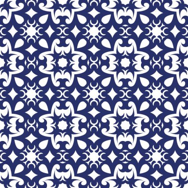 Geometrik şekilli dekoratif, pürüzsüz desen. Süs. Soyut doku tasarımları arka planlar, motifler, tekstil, duvar kağıtları, kumaşlar, hediye ambalajları, şablonlar için kullanılabilir. Vektör.