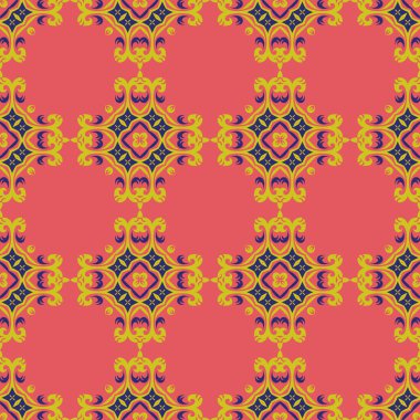 Dekoratif, desensiz desenler, güzel doku tasarımları, arka planlar, motifler, ev tekstili, duvar kağıtları, kumaşlar, hediye ambalajları, şablonlar için kullanılabilir. Albüm için tasarım kağıdı. Vektör.