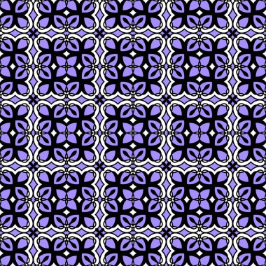 Kusursuz geometrik desen arka planlar, motifler, fayans, şal, mendil, atkı, kumaş, fayans, şablon için kullanılabilir. Vektör.