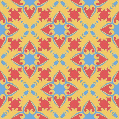 Dekoratif, desensiz desenler, güzel doku tasarımları, arka planlar, motifler, ev tekstili, duvar kağıtları, kumaşlar, hediye ambalajları, şablonlar için kullanılabilir. Albüm için tasarım kağıdı. Vektör.