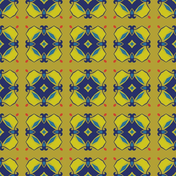 Dekoracyjny Bezszwowy Wzór Geometrycznych Kształtach Ozdoba Abstrakcyjne Wzory Tekstury Mogą — Wektor stockowy