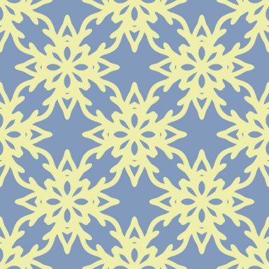 Arka plan için vektör dekoratif kusursuz desen ve geçmişe dönük duvar kağıdı. Vektör illüstrasyonu geçmiş, motifler, tekstil, duvar kağıtları, kumaşlar, hediye ambalajları, şablonlar için kullanılabilir.