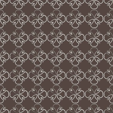  Çapraz çapraz şekilli kusursuz vektör deseni. Arka plan tekrarlanıyor. Monokrom yüzey tasarımı tekstil kumaşı. Duvar kağıtları, kumaşlar, hediye ambalajları, şablonlar için en az baskı. Vektör.