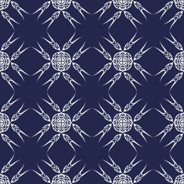 Dekoratif Asyalı Halkın Kusursuz Örnekleri. Geleneksel Asyalı Göçebeler Süslemesi: Kırgız, Kazak, Beşir, Tatar, Yakut, Moğol. Kağıt Ürünleri, Tekstil Etnik Vektör İllüstrasyonu.