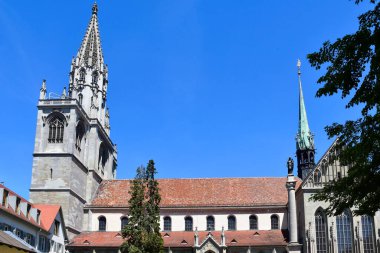 Konstanz, Almanya - 27 Mayıs 2020: Bakan veya Konstanz