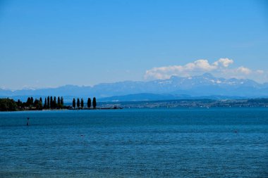 Constance Gölü 'nün Alman kıyıları.