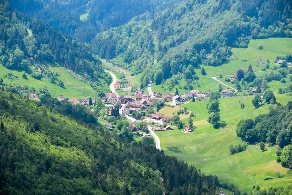 Kleines Wiesental Czarnym Lesie — Zdjęcie stockowe