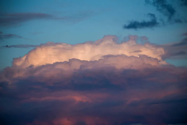Прекрасні Чудові Хмари Заході Сонця Небі — стокове фото