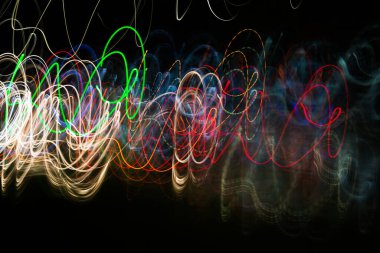 Işığı dondur soyut model arkaplanı