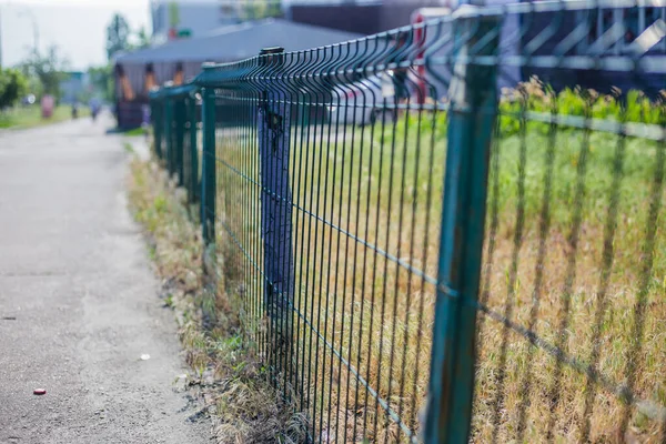 Old Abandoned Fence Street — Stock Photo, Image