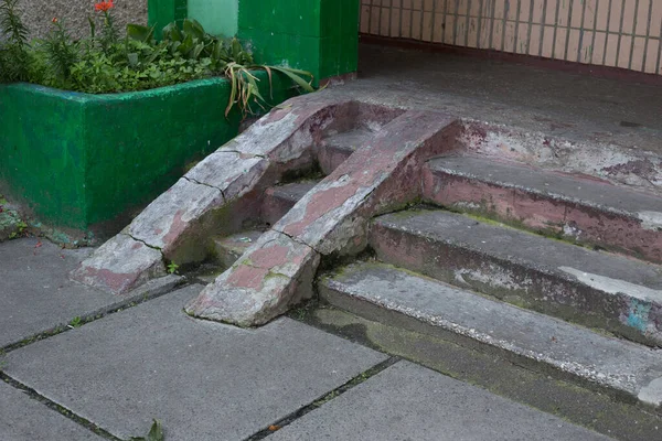 Ramp People Disabilities Those Who Has Reduced Mobility People Wheelchairs — Stock Photo, Image