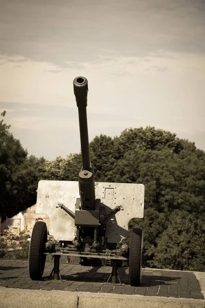 Soviet Union Heavy Military Vehicles Period World War — Stock Photo, Image